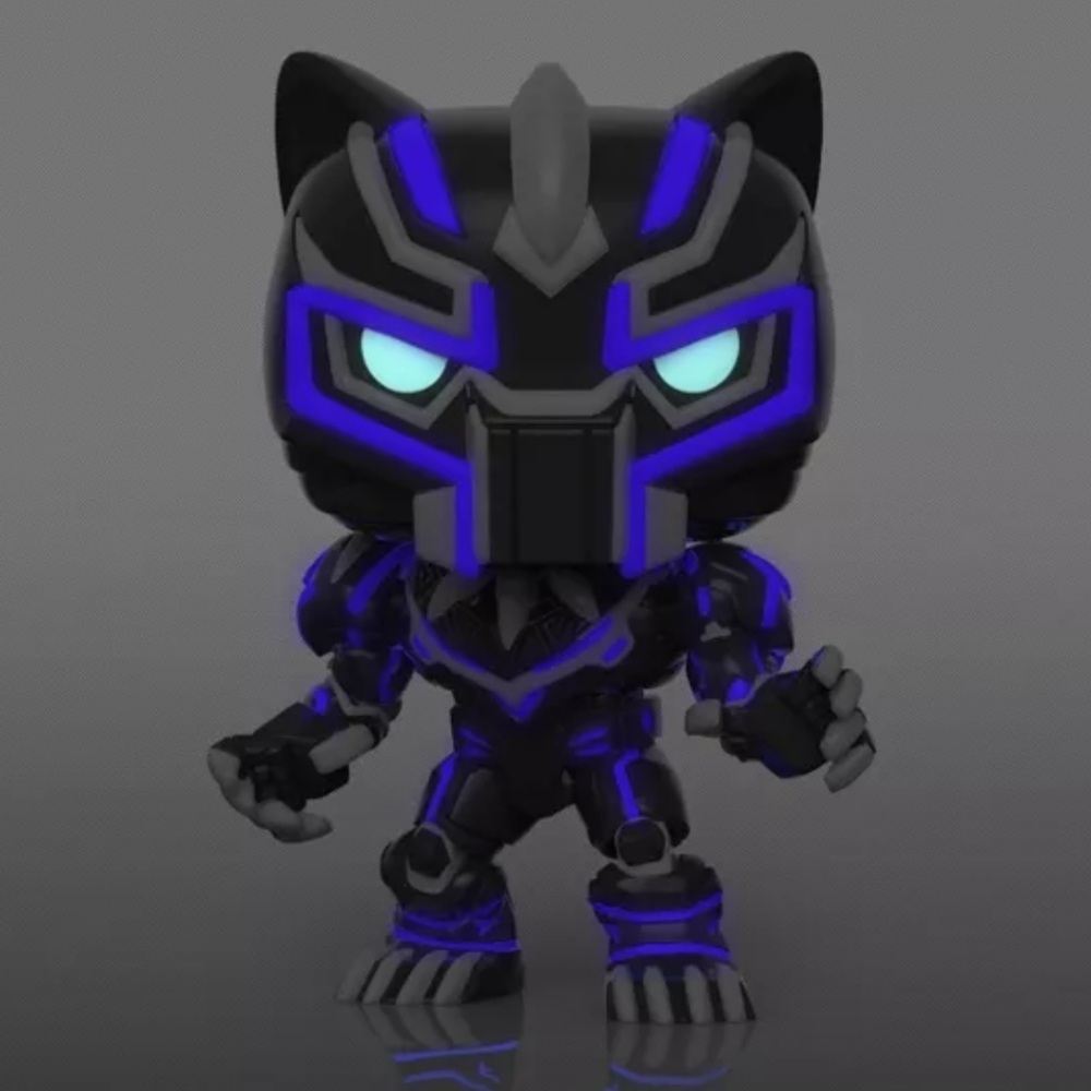 Avengers Black Panther Funko Pop! Glow in the dark - Picture 2 of 4